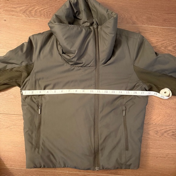 Lululemon City Sleek Jacket Dark Olive 4 - Picture 13 of 15